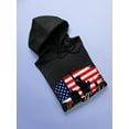 thumbnail image 3 of 4th July Skyline Silhouette Hoodie Women -Image by Shutterstock, Female Large, 3 of 4