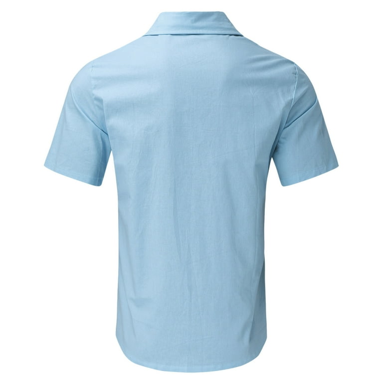 Casual Solid Buttons Turn-back Collar Tops Casual Solid Buttons Turn-back Collar Tops