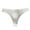 White, variant on Men Briefs High Elasticity Fit Tight Cut Letter Print Panties Sports Gym Thin Ice Silk Seamless Underwear