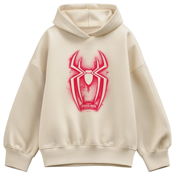 Spider-Man - Spray Spider Oversized Fleece Hoodie Sweatshirt