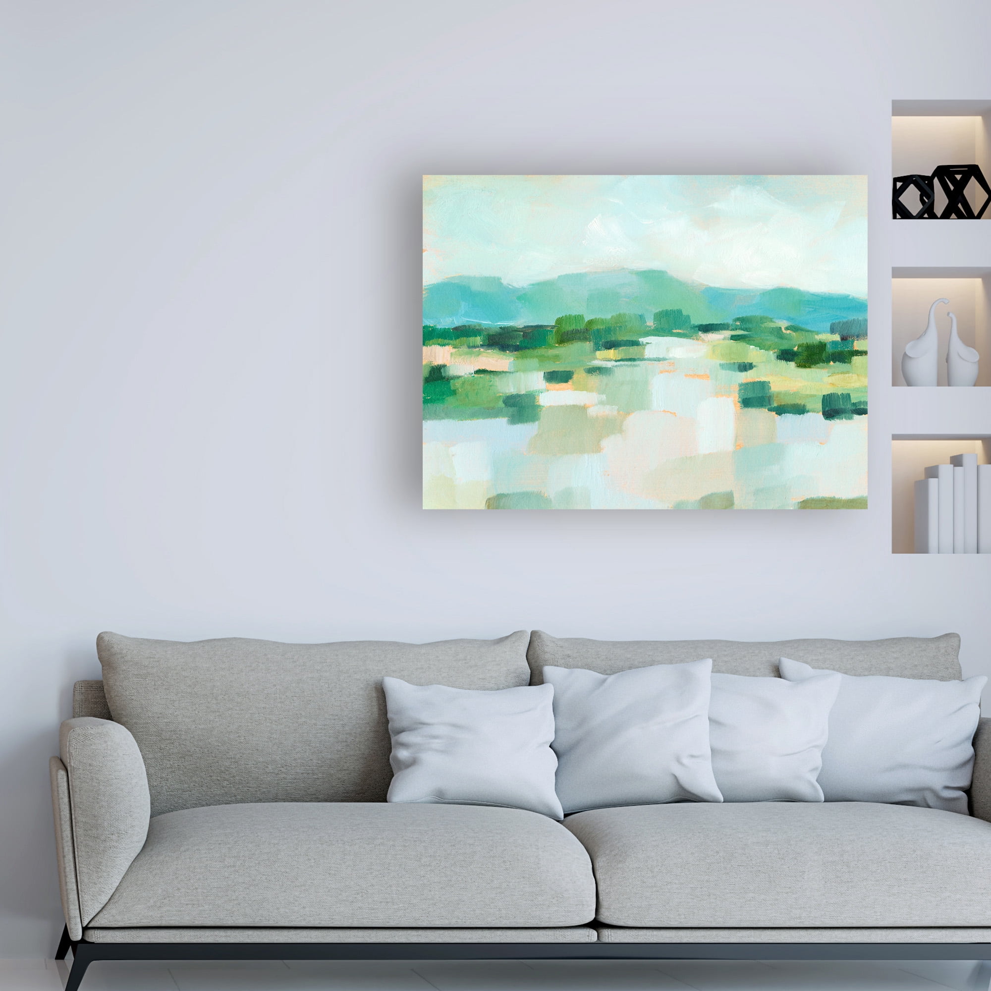 Trademark Fine Art 'Emerald Island I' Canvas Art by Ethan Harper