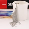 thumbnail image 2 of Pendiente de borla cuelga oreja de plata Yuyangstore Ear Clip Manguito, 2 of 5