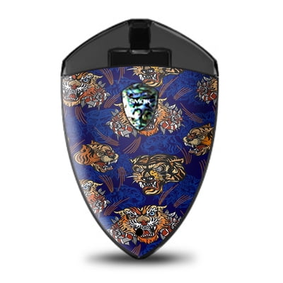 how to stop juul pods from leaking Skin Decal for Smok Rolo Badge Pod tattoo tigers Jamaica