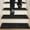 Black #2, variant on Non-Slip Carpet Stair Treads | 30x8 Inch Indoor Runner with Reusable Adhesive | Slip-Resistant for Kids, Elders, and Pets | Easy to Clean Polyester Rug