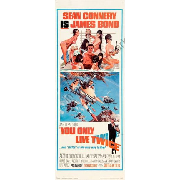 You Only Live Twice Movie Poster Insert 14inx36in Walmart Com Walmart Com You Only Live Twice Movie Poster Insert 14inx36in Walmart Com Walmart Com