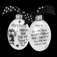 thumbnail image 3 of Whitehurst "Happiness is …" Marci Glass Christmas Ball Ornament 2.75" (70mm), 3 of 3