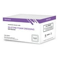 thumbnail image 3 of TRONEX SD4141 Silicone Foam Dressing 4”x4”, Adhesive Border, Waterproof, Sterile, Ultra Absorbency, Breathable, Advanced Wound Care, Gentle Removal, Latex Free, Beige, Case of 400, 3 of 14