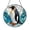 Acrylic 3.5 Inch, variant on Arctic Penguin Scene Stained Glass Window Hanging Art