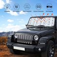 thumbnail image 5 of Kdxio Poodle Dog Print Front Windshield Sun Shade,Folding Auto Sunshade for Car Truck SUV-Small, 5 of 7