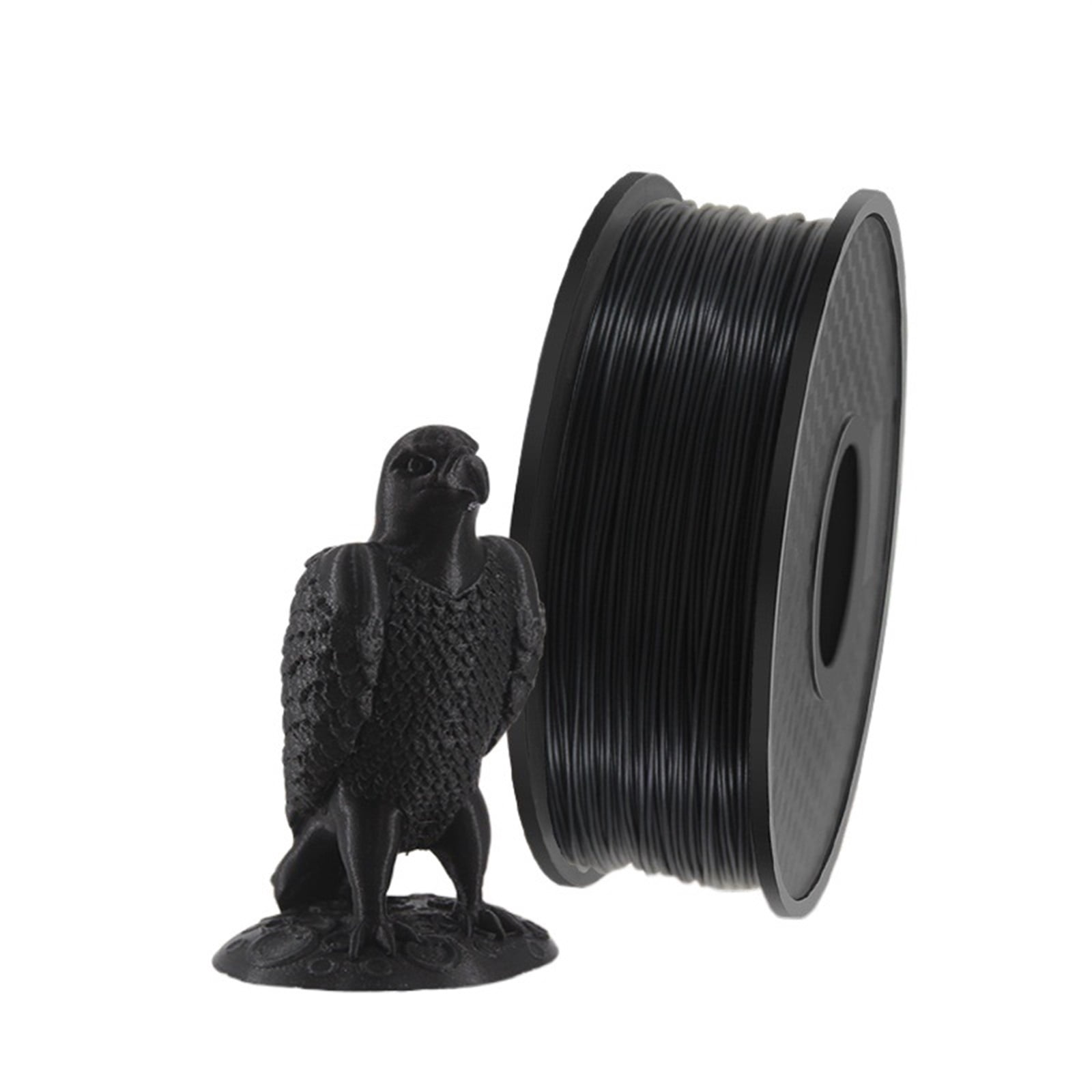 3d Printer Filament, Carbon Fiber PLA Filament 1.75mm 1kg Spool Easy to Print & Matte 3D Printing Materials