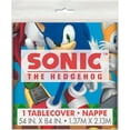 thumbnail image 3 of Sonic The Hedgehog Rectangular Plastic Table Cover 54 Inch X 84 Inch (1 Pack) - Party Supplies Decorations, 3 of 4