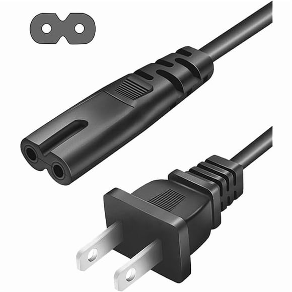 ccwonima AC Power Cord Compatible with JBL PartyBox 320 310 110 120 100 200 300 710 1000 Portable Party Speaker ONN Large Party Speaker Replacement 2 Prong Charger Cable 3 Feet