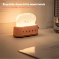 thumbnail image 5 of luz de noche de pan tostado, luz recargable y portátil con temporizador, ideas de regalos de Navidad para bebés, niños, niñas, adolescentes. Rosa LingWen 9024715127358, 5 of 5