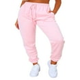 thumbnail image 4 of Women Loose Cargo Pants Sweatpants High Waist Drawstring Jogger Pants, 4 of 6
