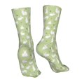 thumbnail image 7 of Fuzoiu Rabbit And Carrot (2) Print Crew Socks,Casual Athletic Gym LightWeight Thin Socks,Casual Crew Socks for Men Woman,Calf Length Crew Socks, 7 of 7