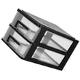 thumbnail image 1 of HAMPPLIES Black Plastic Storage Cabinet with Multi Layer Drawer for Office and Study Room Organization, 1 of 8