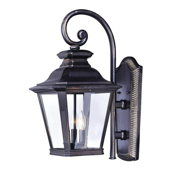 18.5 in. Knoxville 3 Light Outdoor Wall - Bronze