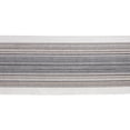 thumbnail image 2 of Black Striped Fringed Table Runner 14x72, 2 of 2