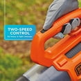 thumbnail image 4 of Soplador de hojas BLACK+DECKER BEBL750 eléctrico con cable 9A, 4 of 5