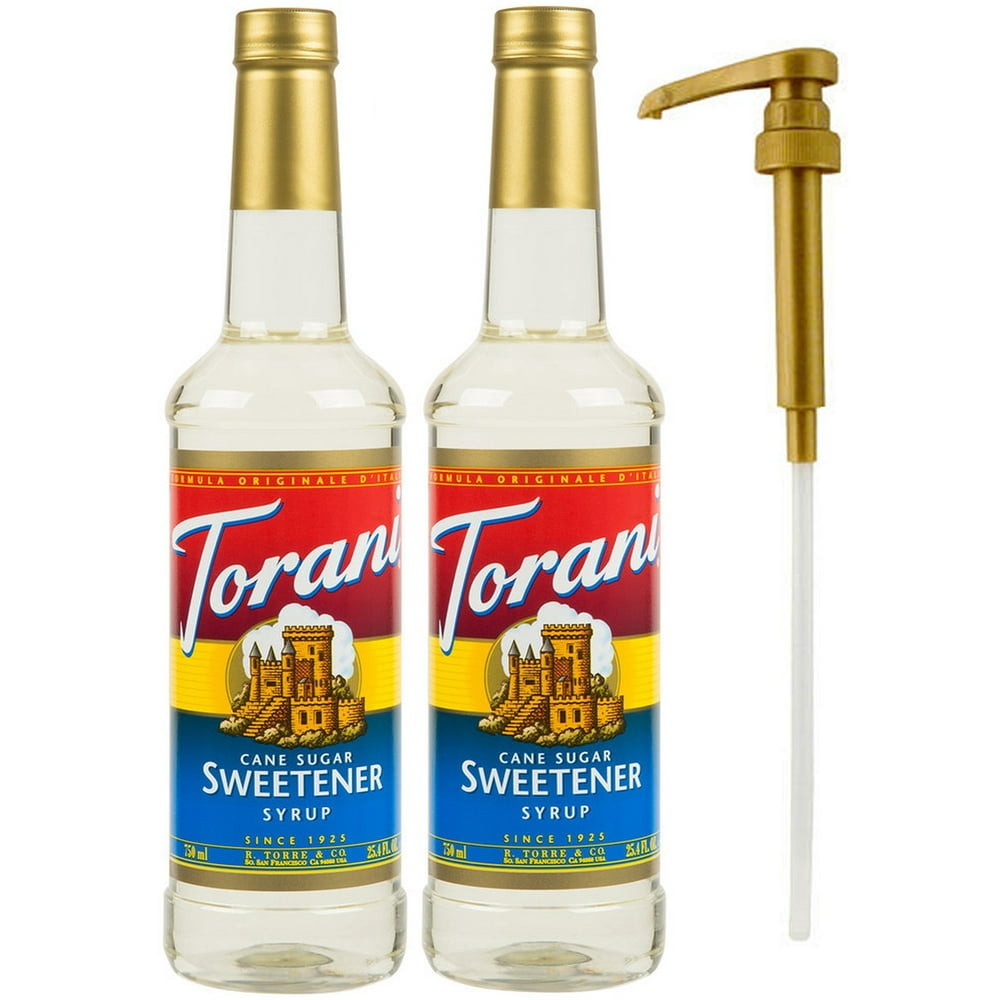Torani Cane Sugar Sweetener Syrup Pack