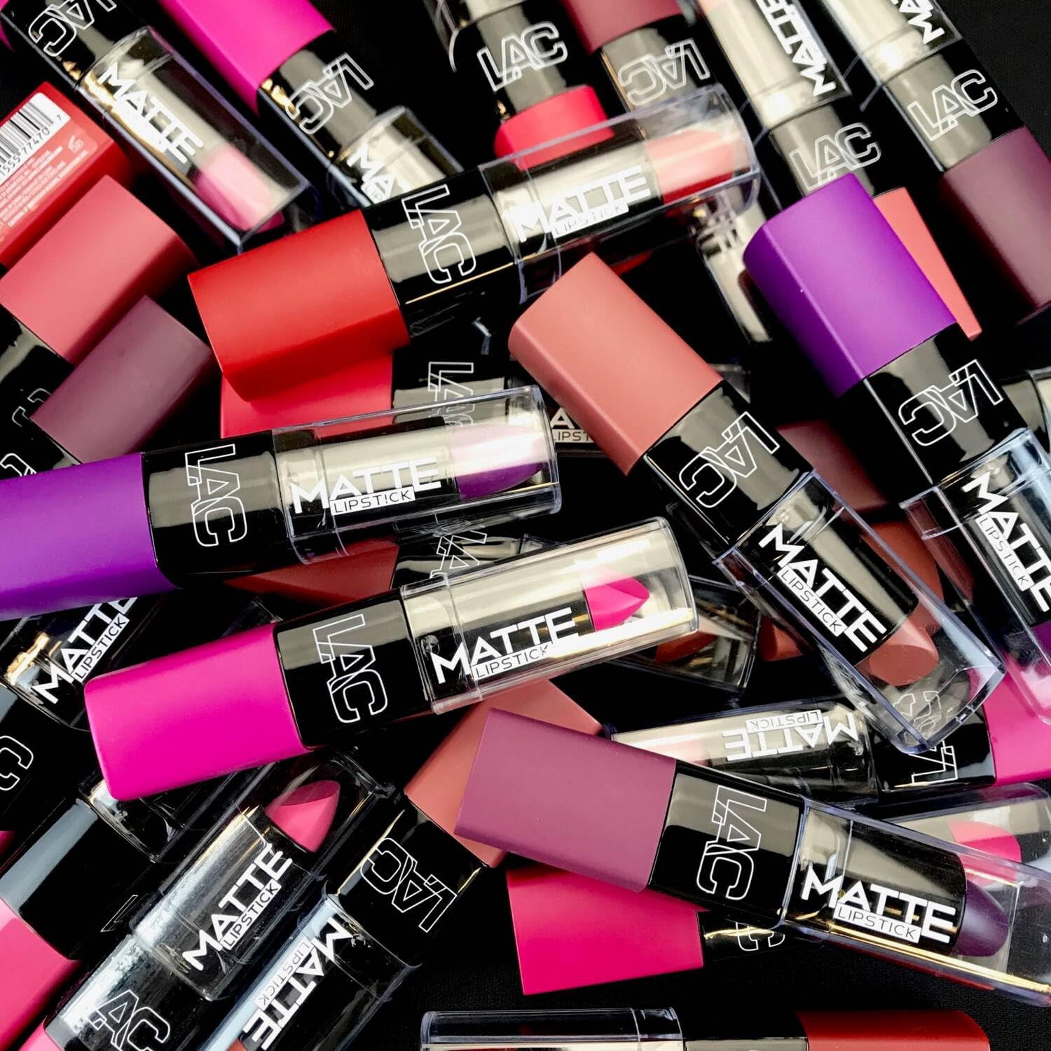 (2 pack) L.A. COLORS Soft Moisturizing Matte Lipstick, Starlet, 0.13 fl oz