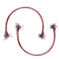thumbnail image 3 of Fishhook Line Trace Wire Leader Swivel Steel Fishing Line Steel Wire Leader With Swivel Fishing Wire Line Leash Fishing Line Steel Wire Leader Anti Bite Steel Fishing Line Steel, 3 of 8