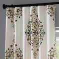 thumbnail image 3 of Kerala Gold Printed Cotton Twill Curtain (1 Panel), Kerala Gold, 50W X 108L, 3 of 6