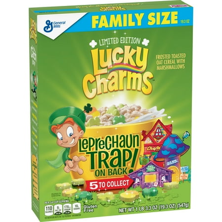 Limited Edition St Patrick's Day Lucky Charms Cereal