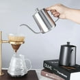 thumbnail image 3 of Easyworkz Gage Gooseneck Pour Over Coffee Kettle 20 oz with Thermometer Stainless Steel Hand Drip Coffee Pot With Long Narrow Spout, 3 of 7