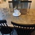 thumbnail image 5 of Cut Size in USA for You Soft Glass Crystal Clear Transparent PVC Table Cover Furniture Protector 35x36 Inches, 5 of 8