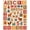 Red, Pattern 2, variant on ODIKA 5x7 Machine Washable Non-Slip Area Rug, Farmyard Friends Letter Recognition with Counting Squares High Traffic Rug with Pad, Red, 684586