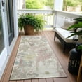 thumbnail image 6 of Addison Rugs Chantille Indoor/Outdoor Transitional Floral Ivory Washable Runner Rug, 2'3" x 7'6", 6 of 6