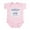 Petal Pink, variant on CafePress - Triplets One Of A Kind Infant Creeper - Baby Light Bodysuit, Size Newborn - 24 Months