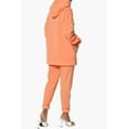 thumbnail image 4 of TheMoogan Women's Active Lounge Fleece Hoodie Sweatshirt Drawstring Jogger Sweat Pants SET, 4 of 7