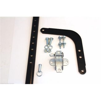 New Opener Parts Garage Door Reinforced Low Headroom Outside Hook Up Bottom Bracket Bb 5r Pair