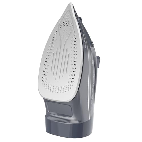 EUROSTAR Full-Size Steam Iron with Ceramic Soleplate (Gray)