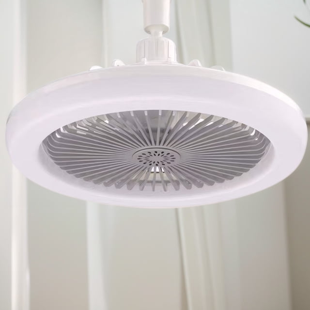 Ventilador de techo aromático de 30W, luz LED E27 con Control remoto, ventilador de aromaterapia con rotación de 360 grados, regulable, 3 velocidades para dormitorio y sala de estar