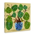 thumbnail image 2 of Stupell Industries Potted Plant & Birds Perched Animals Painting Wrapped Canvas Canvas Art Print Wall Art, 17 x 17, 2 of 6