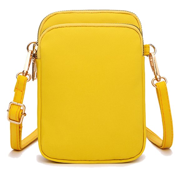 Women's crossbody cell phone bag, vertical coin purse