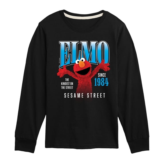 Sesame Street - Elmo Kindest On The Street - Toddler and Youth Long Sleeve T-Shirt
