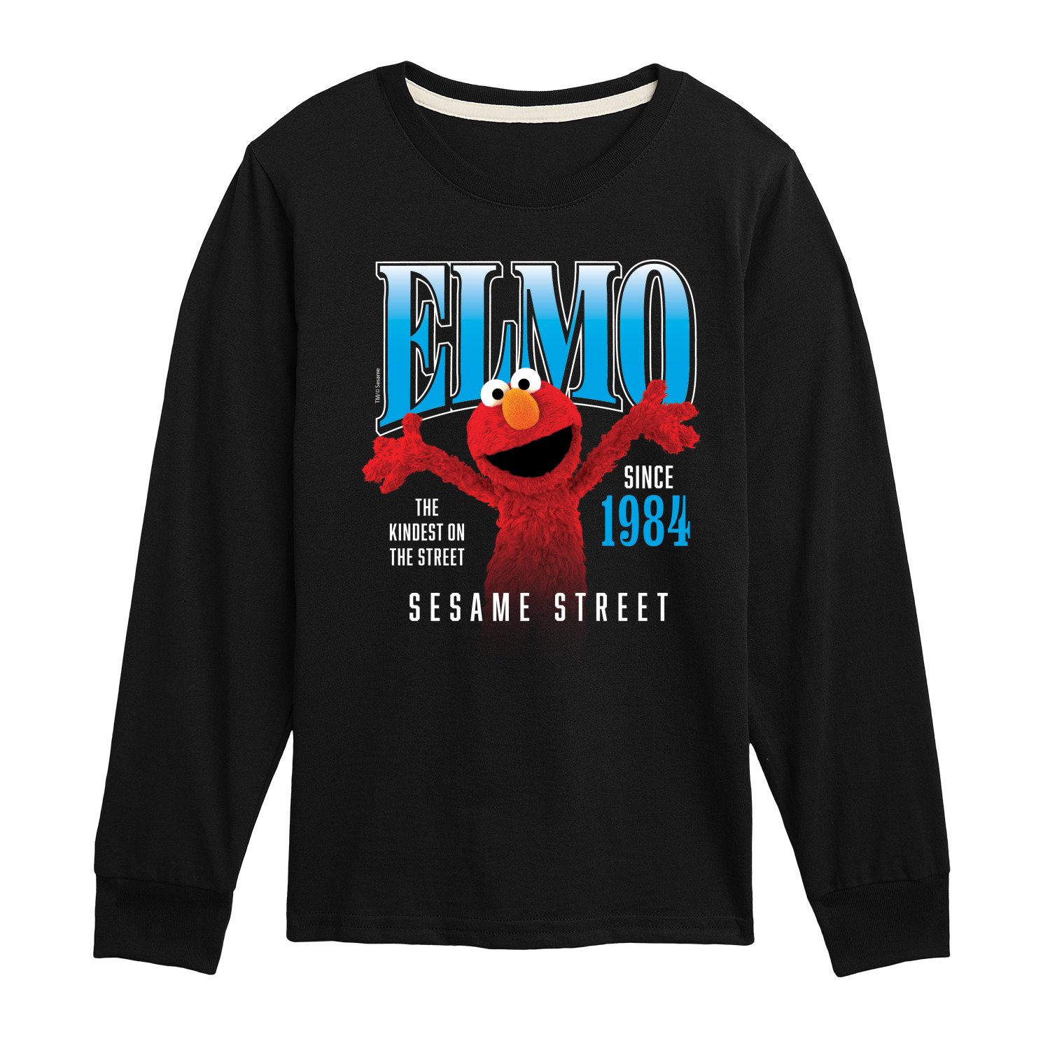 Sesame Street - Elmo Kindest On The Street - Toddler and Youth Long Sleeve T-Shirt