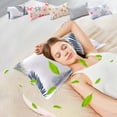 thumbnail image 1 of Cyber and Monday Deals kkbbma Fluffy Feather Down Pillow Hotel-grade Pillow Core Soft And Supportive Down Bed Pillow Suitable For Back Side Made Of-friendly Fabric, 1 of 9