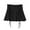 Z03_Black, variant on HNMKIU Pleated Club Mini Skirt Nightlife Party Wear Comfortable Stretch Fit Fashion Statement Evening Occasion Outfit Black，