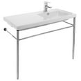 thumbnail image 2 of Nameeks Co02011-Con-One Hole Tecla 39-3/8" Ceramic Bathroom Sink For Console Installation, 2 of 2