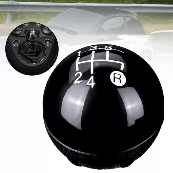 5 Speed Shift Knob for Fiat For 500 and For 500c Models from 2007 to 2015