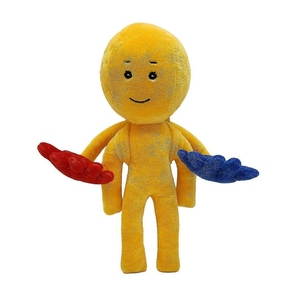 Poppy Playtime Player Plush Toy Yellow Stuffed Doll Huggy Wuggy Plushine For Kids
