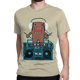 thumbnail image 5 of Camiseta Domo Kun para hombre y mujer, de algodón, con cuello redondo, animación, dibujos animados, color marrón, Domo, manga corta, talla grande, 5 of 7