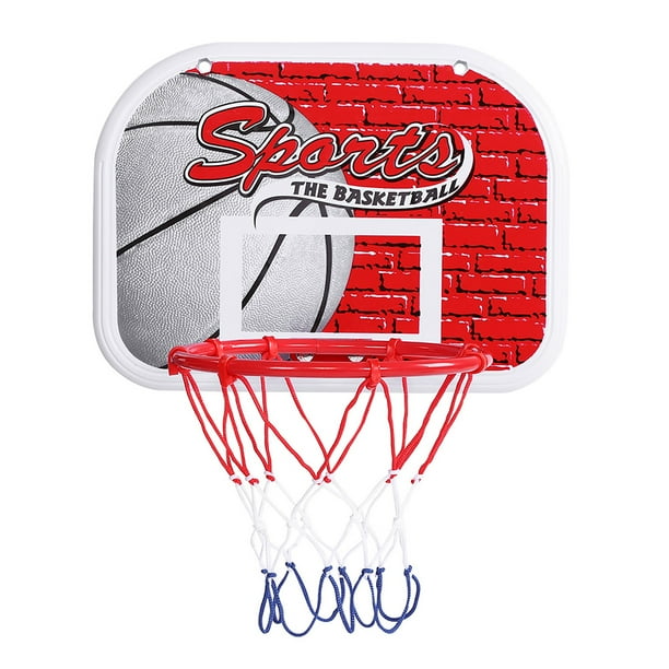 Kit de baloncesto para niños, mini baloncesto para niños en interiores, sistema de baloncesto, tablero de baloncesto de diseño aerodinámico