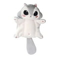 thumbnail image 2 of Llavero De Ardilla Voladora Salvador Peluche Realista Gris, 2 of 9