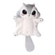 thumbnail image 2 of Llavero de ardilla de peluche Yinane colgante suave gris, 2 of 8